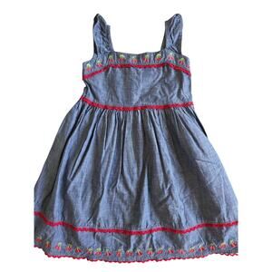 Gymboree Very Cherry Chambray Dress